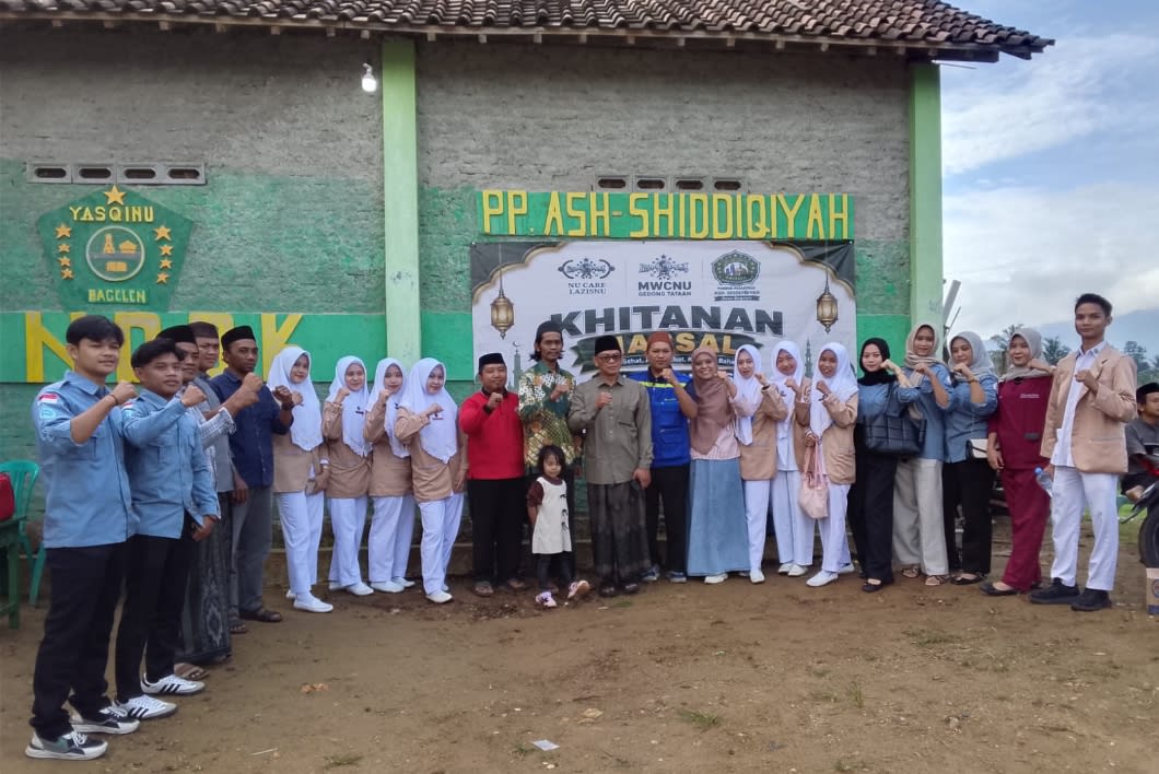 Songsong Tahun Baru Islam 1 Muharram 1448 H, MWCNU Gedong Tataan Gelar Bakti Sosial Khitan Massal
