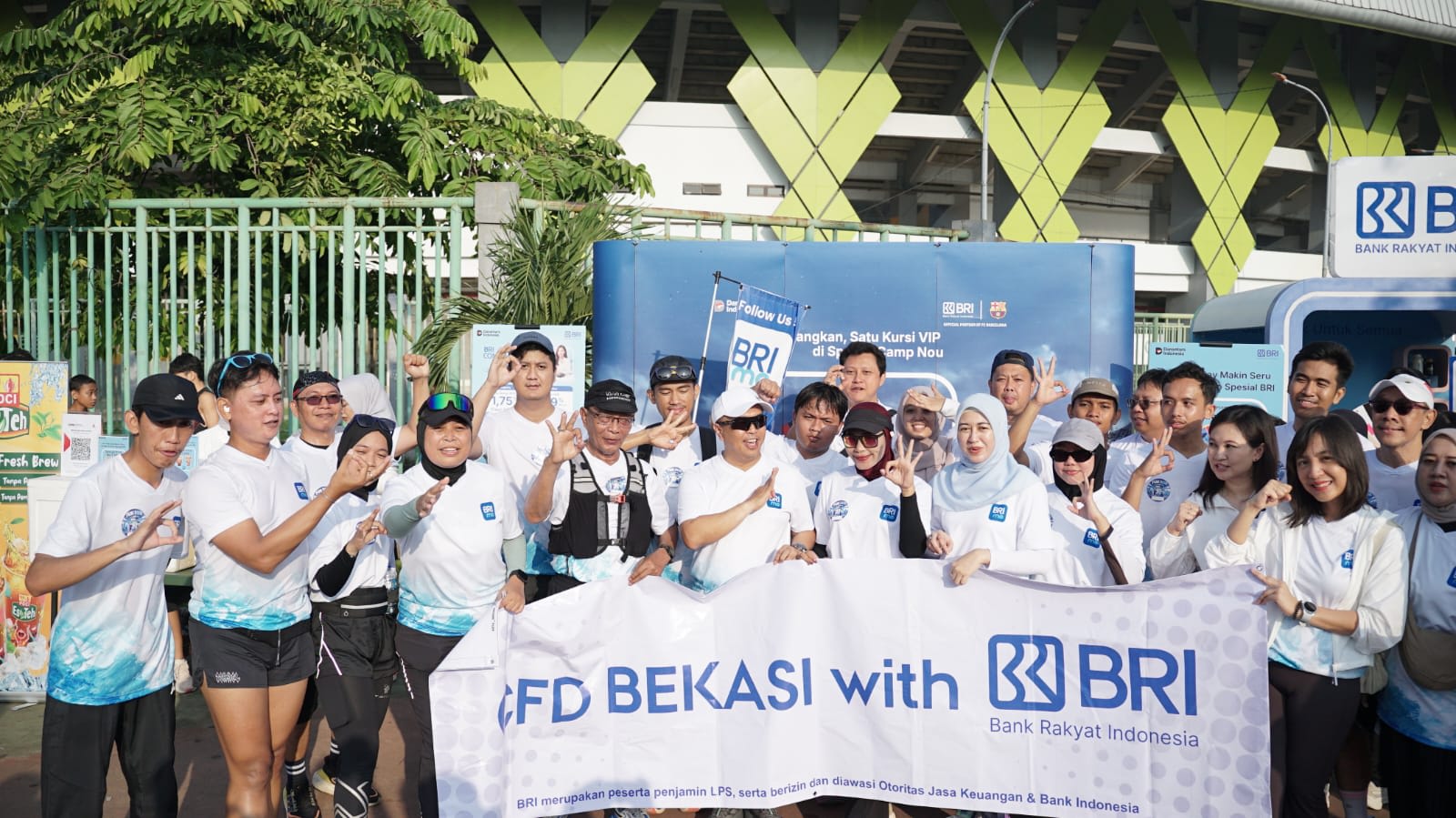 BRI Bekasi Siliwangi Hadirkan Kemeriahan di CFD Bareng BRImo