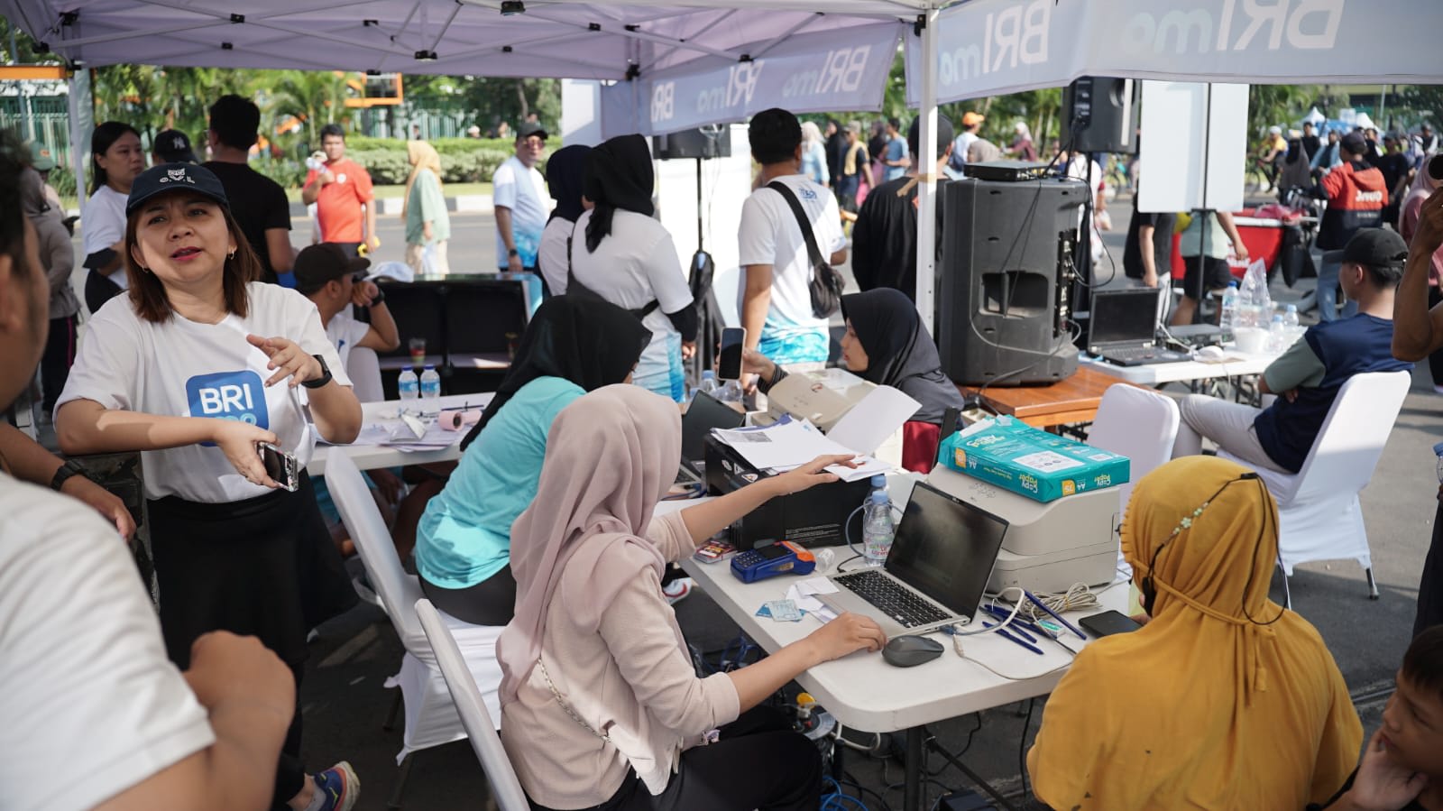 BRI Bekasi Siliwangi Hadirkan Kemeriahan di CFD Bareng BRImo