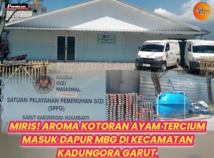 Beroperasi Dekat Kandang Ayam, Dapur MBG di Kadungora Garut Dikerumuni Lalat dan Bau Menyengat 