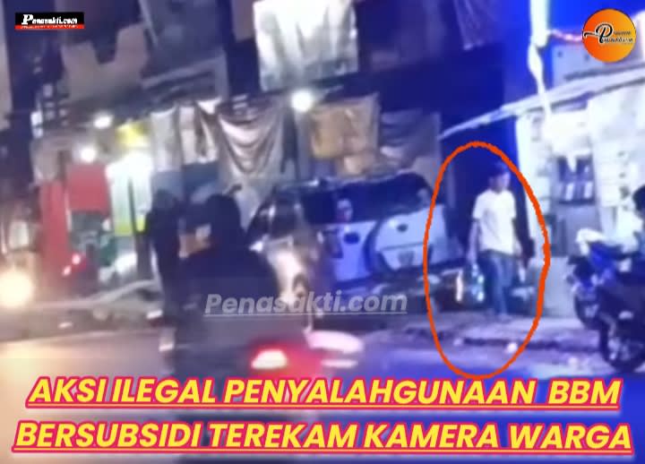BBM Bersubsidi di Garut Diduga Dijarah, Aksi Ilegal Mobil Putih Terekam Kamera Warga