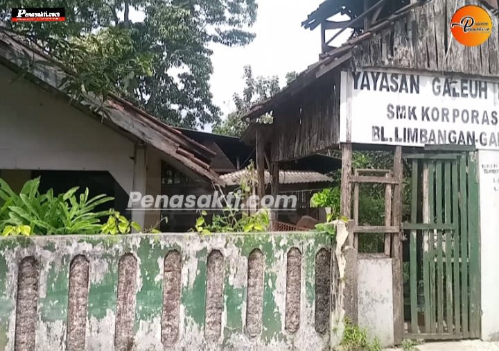 Anggaran Ada Bangunan Merana, Gedung SMK Korporasi Limbangan Bak Gudang Rongsokan