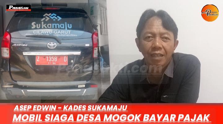 Salah Satu Mobil Siaga Desa di Kabupaten Garut Mogok Bayar Pajak 
