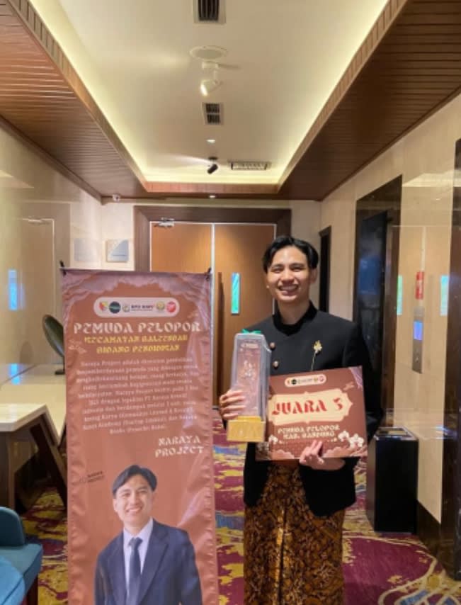 Ihsan, Sabet Juara III Pemuda Pelopor Kabupaten Bandung : Membangun Literasi, Membangun Masa Depan