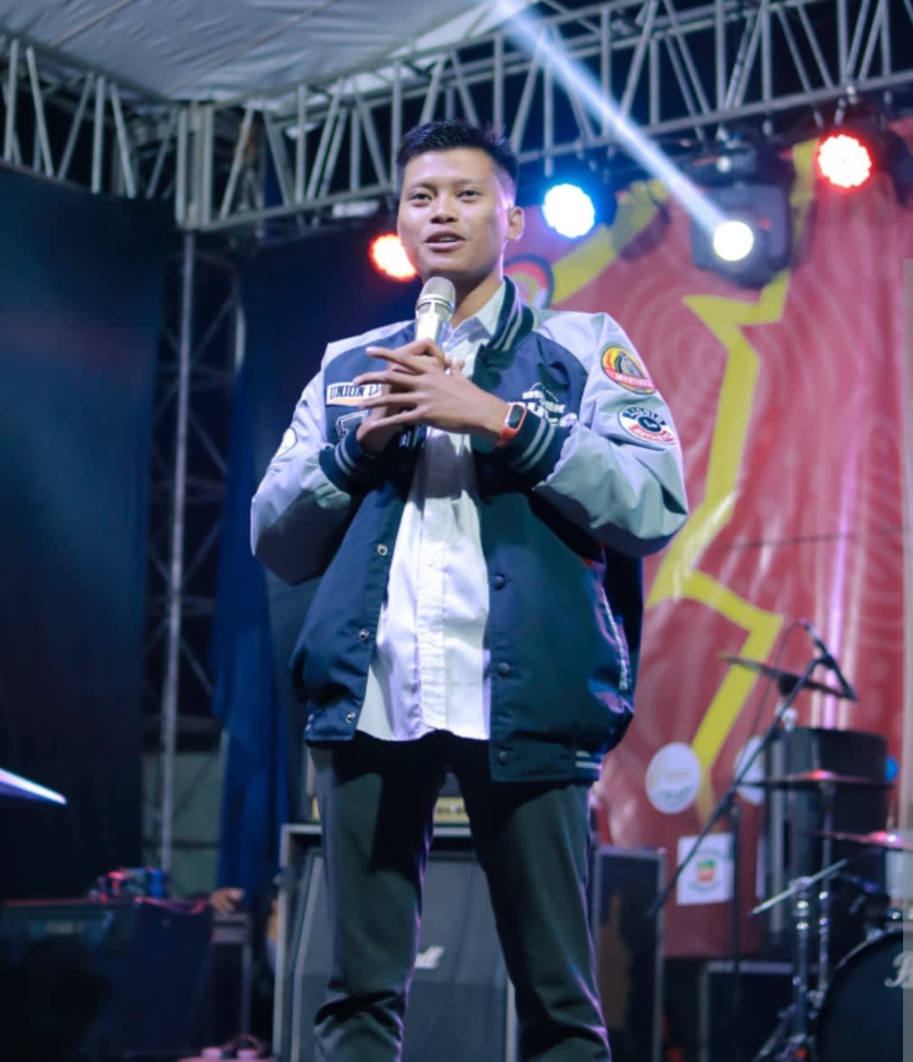 Isan, Pemuda yang dikenal sebagai pengayom Masyarakat siap maju di BPD Desa Padamulya untuk kemajuan desa Padamulya