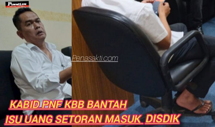 Pelanggaran Disiplin ASN Terjadi Saat Kabid PNF Disdik Bandung Barat Bantah Isu Uang Setoran Masuk Dinas