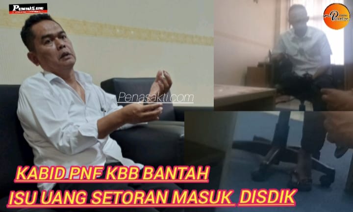 Pelanggaran Disiplin ASN Terjadi Saat Kabid PNF Disdik Bandung Barat Bantah Isu Uang Setoran Masuk Dinas