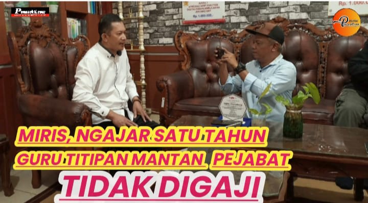 Miris, Satu Tahun Ngajar di SMPN 1 Purwakarta, Dua Guru Titipan Mantan Pejabat Tidak Digaji