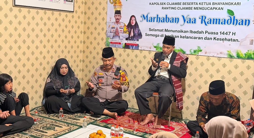 Jajaran Polsek Cijambe Gelar Tasyakuran Sambut Bulan Suci Ramadhan 1447 Hijriah 2026