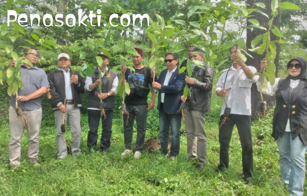 GIAT Penanaman Pohon Warnai,Kongres II PD MIO Indonesia Kabupaten Garut