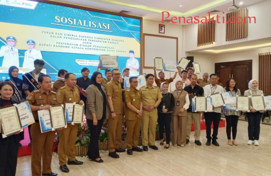 Wajib Pajak Berprestasi Terima Doorprize dan Penghargaan Dari Bapenda Kabupaten Bandung
