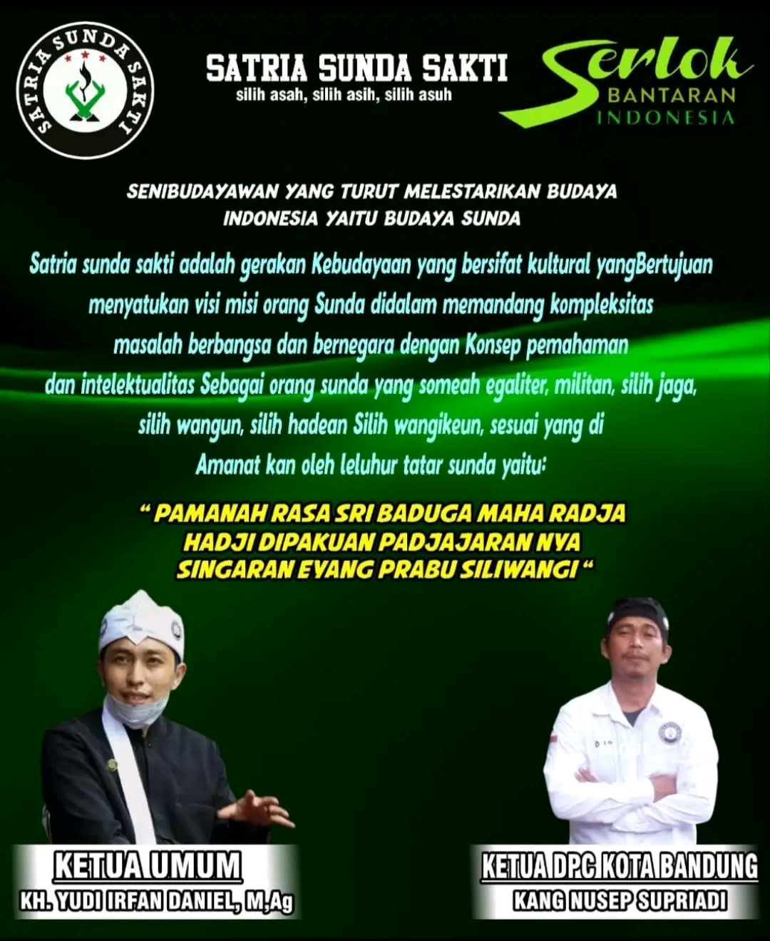 Paguyuban Satria Sunda Sakti (S3) Silih Asah Silih Asih Silih Asuh