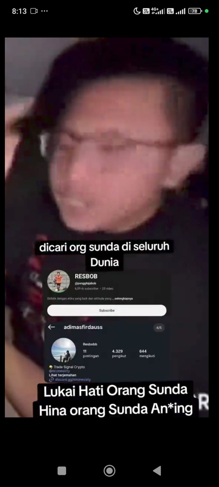 Paguyuban Satria Sunda Sakti Kecam Youtuber yang diduga Hina Orang Sunda, ejek ras suku Sunda dengan kata “anj*ng”