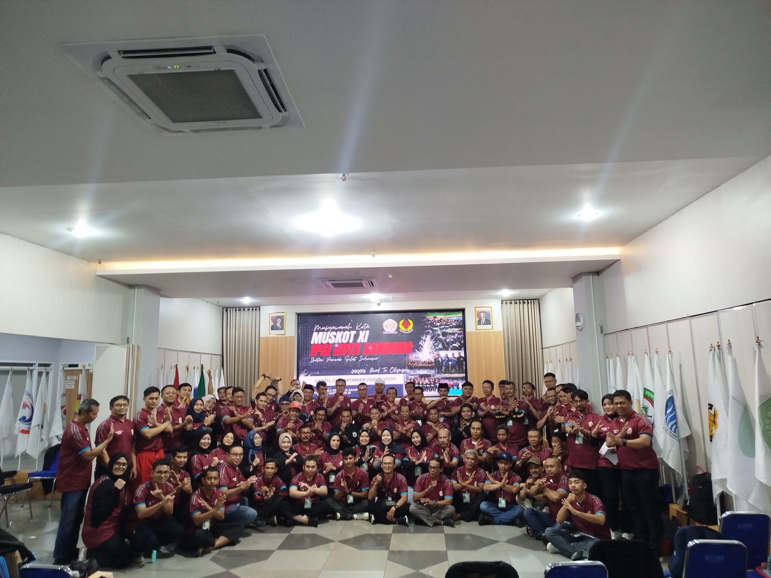 Cece Muharram kembali jadi Ketua IPSI Kota Bandung, Satria Sunda Sakti ucapkan selamat terselenggaranya Muskot XI IPSI Kota Bandung
