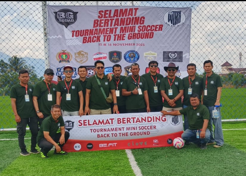 TOURNAMENT MINI SOCCER BACK TO THE GROUND CUP KABUPATEN GARUT TAHUN 2025 DI GELAR DI MUARA SANDING