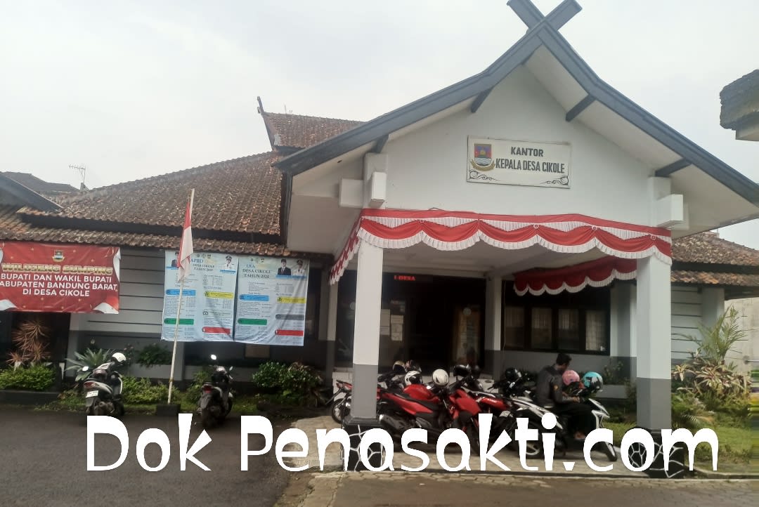 Dugaan Korupsi dan Mark Up Anggaran Pendapatan Belanja Desa Cikole Tahun 2024 – 2025, Kembali Menjadi Buah Bibir