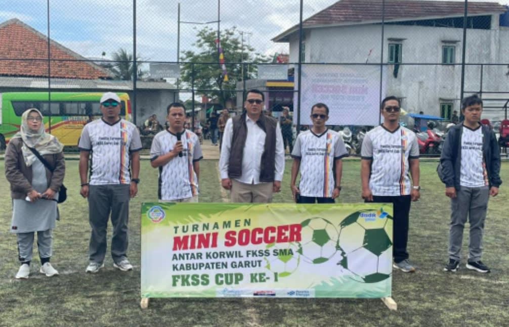 TURNAMEN MINI SOCCER FKSS SMA CUP KABUPATEN GARUT TAHUN 2025 DI GELAR DI KECAMATAN MALANGBONG