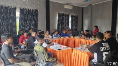 Penggerak Pengangguran Bergerak Bersama Karang Taruna Audensi ke Kecamatan Cibatu