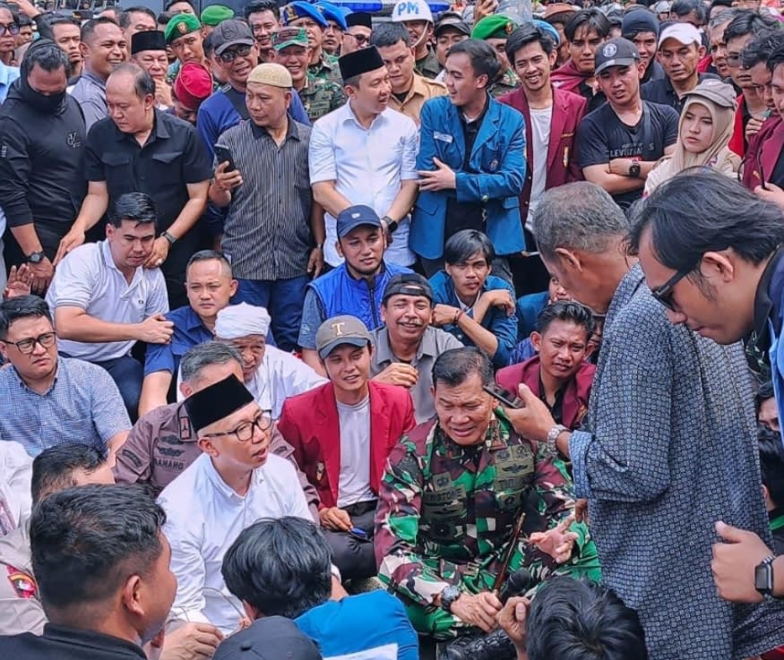 Demonstrasi di Lampung Berjalan Damai dan kondusif