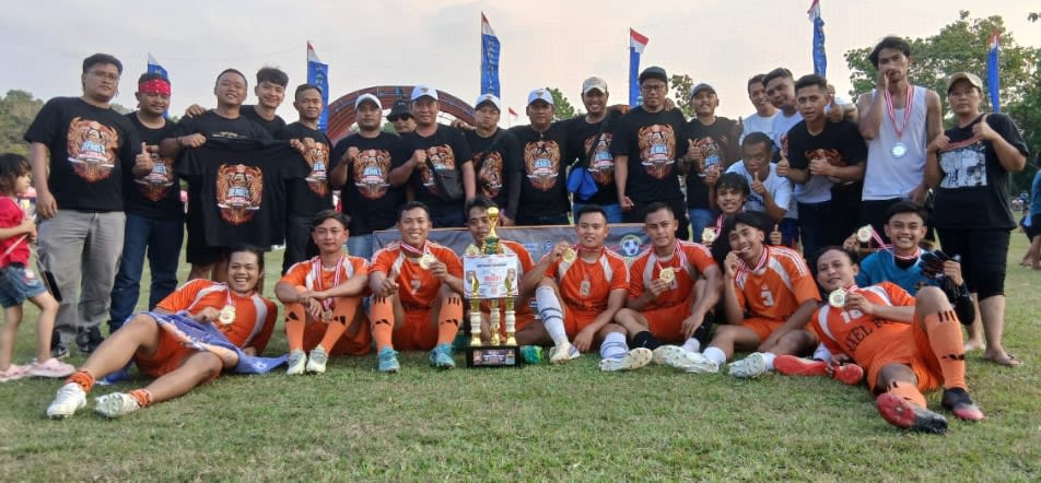 Dalam Rangka Sambut HUT RI ke 80 Karang Taruna Pelangi Desa Cibatu Adakan Lomba Terbuka Semua Perlombaan