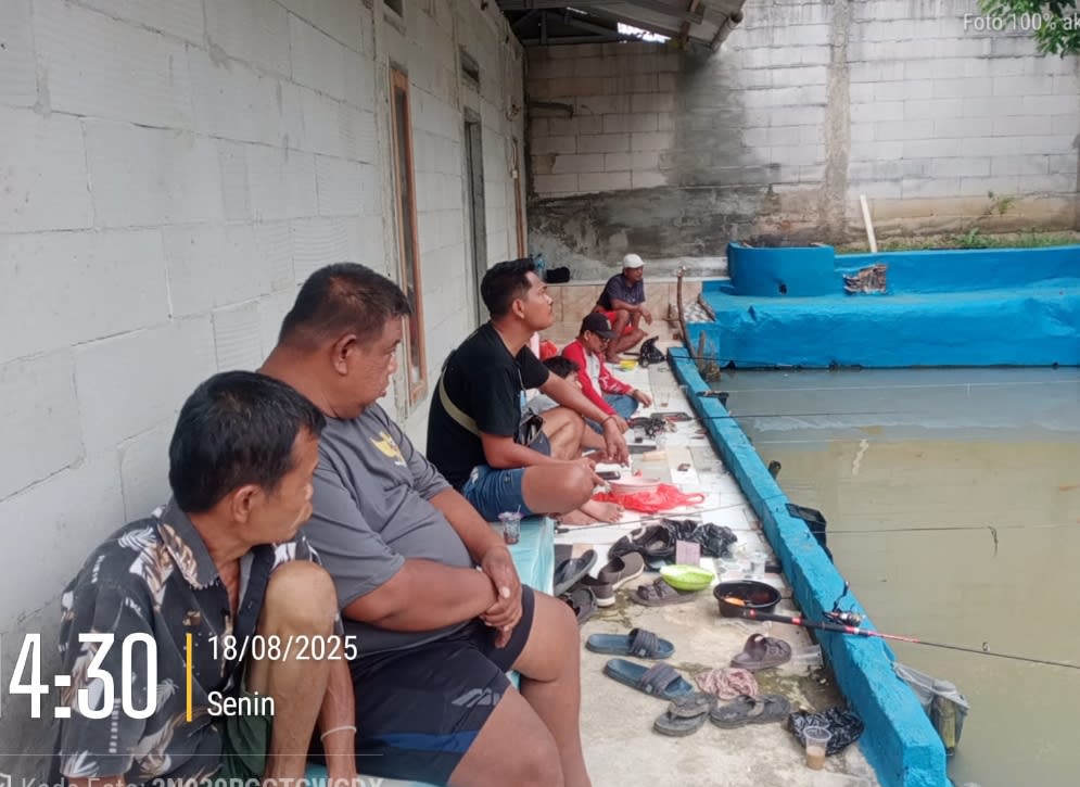 Hari Ulang Tahun RI ke – 80, Warga RW 06 Desa Lebakanyar Meriah kan Dengan Lomba Mancing