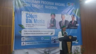 Pembukaan Program Magang PCDM Tingkat Nasional "DAI Muda Menebar Dakwah Moderat & Membangun Ekonomi Umat