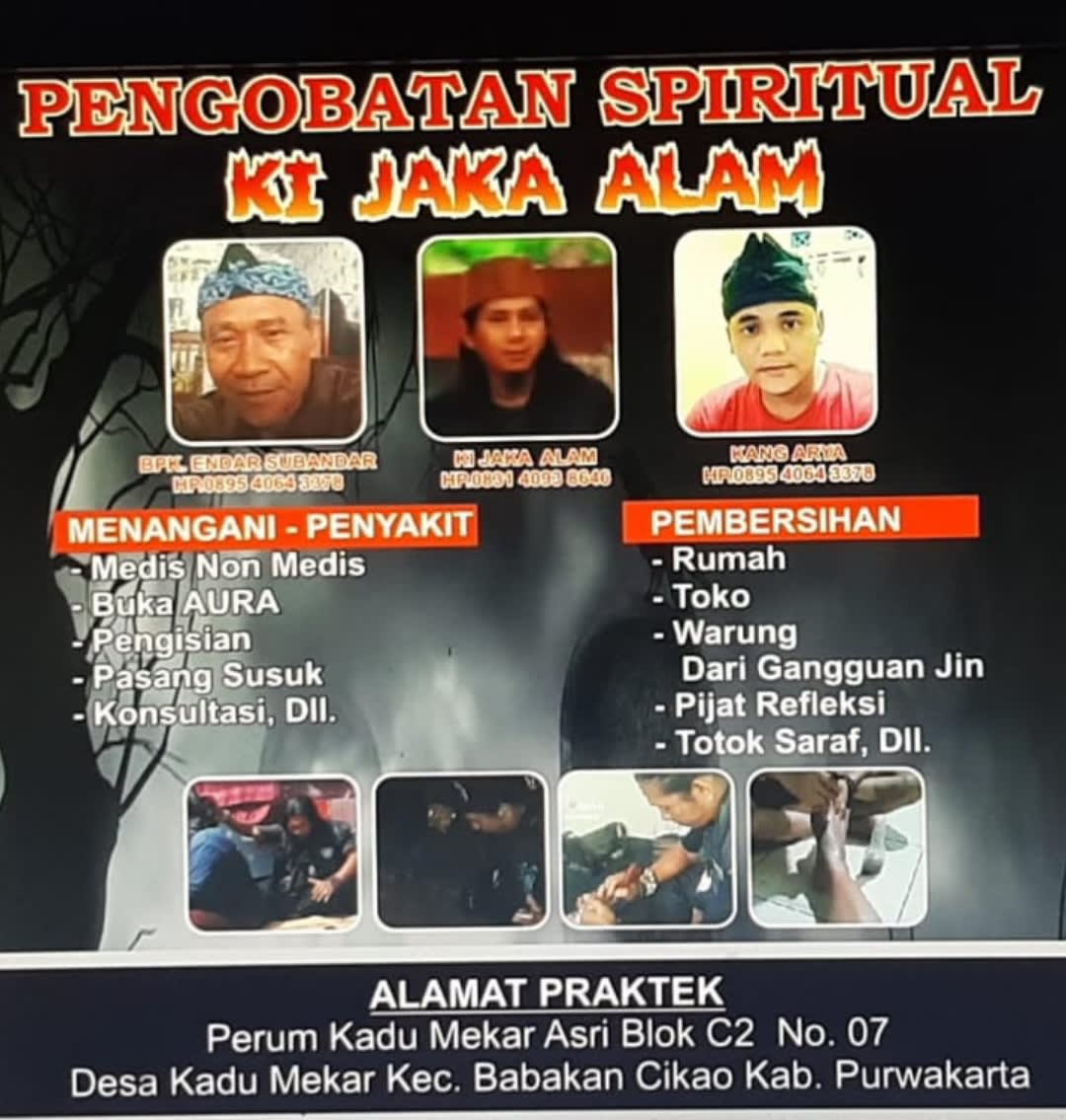 Pengobatan Spiritual Ki Jaka Alam
