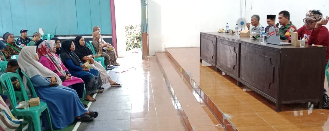 Silaturahmi Pedagang Bersama Kepala Desa