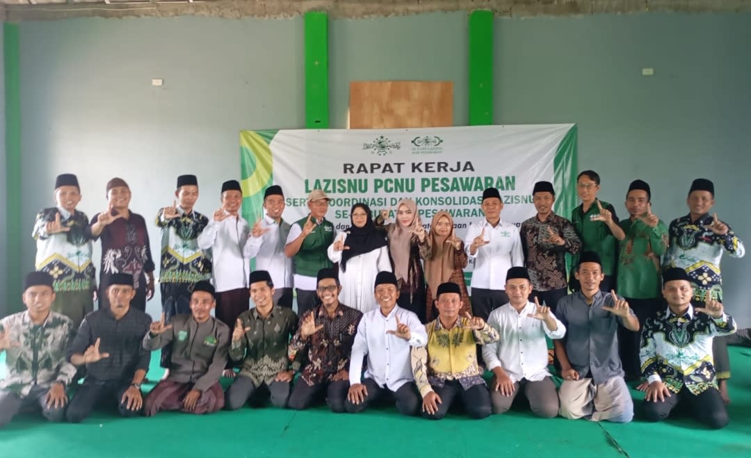 LAZISNU PCNU Pesawaran Gelar Rapat Kerja Bersama 11 MWC Lazisnu : Perkuat Sinergi Menuju Kemandirian Umat