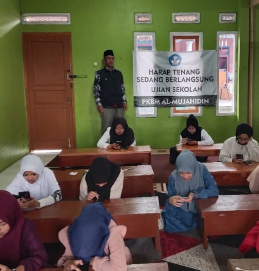 PKBM Al-Mujahidin Cilawu Garut Laksanakan Sumatif Akhir Semester Ganjil Tahun 2024-2025