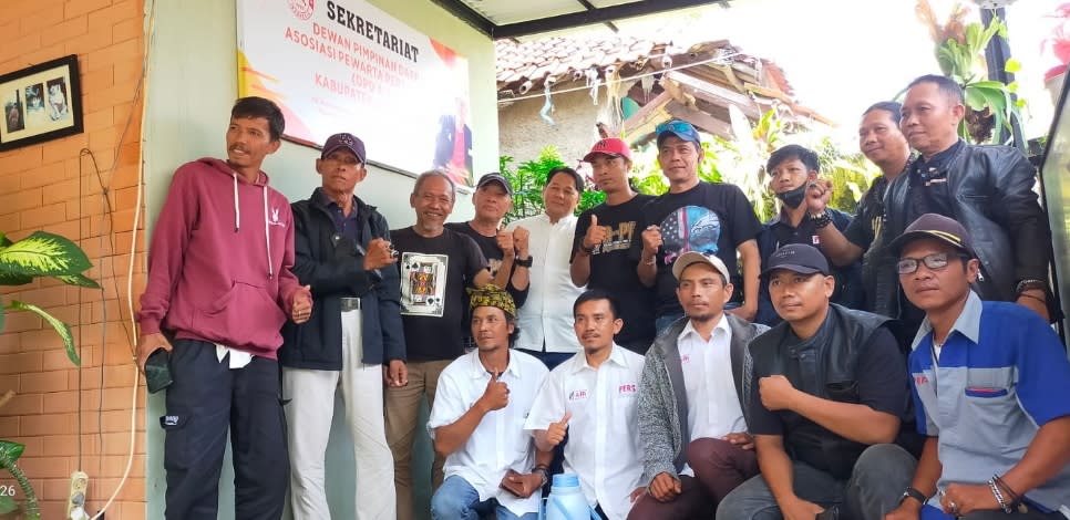 Kunjungan ketua DPW A- PPI ke DPD A-PPI Kabupaten Purwakarta