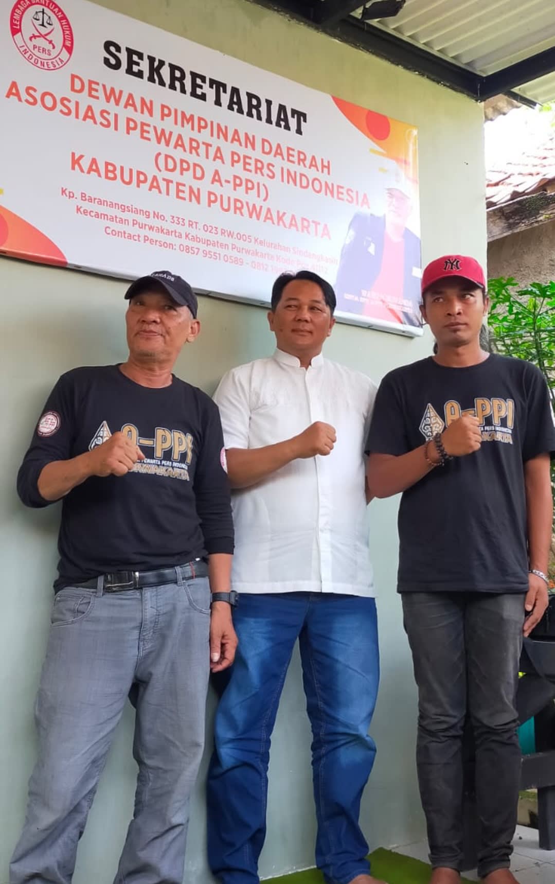 Kunjungan ketua DPW A- PPI ke DPD A-PPI Kabupaten Purwakarta