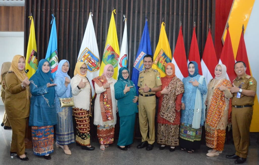 KETUA TP PKK SEKALIGUS KETUA TIM PEMBINA POSYANDU KABUPATEN TANGGAMUS RESMI DILANTIK