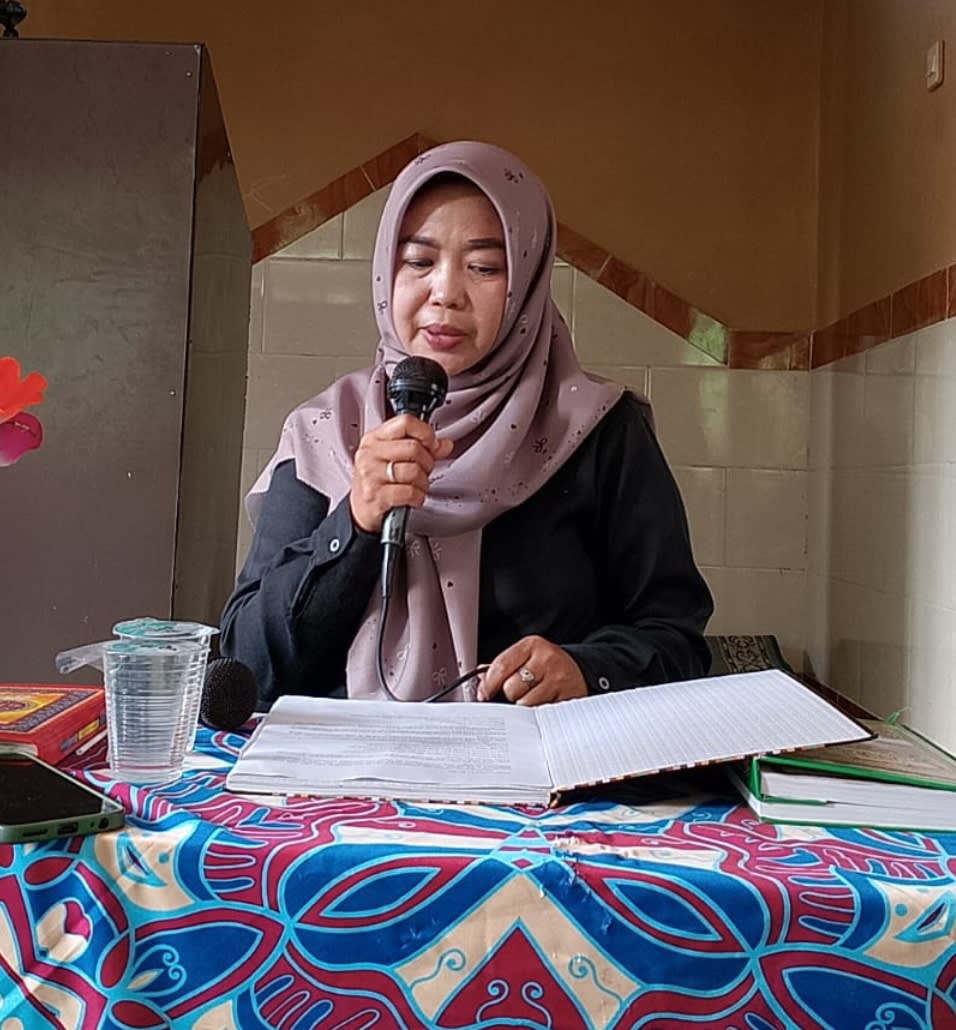 Madrasah dan PAUD Al Adraiyyah Bersama Ketua Srikandi GCP.08 Kota Sukabumi Mengadakan Peringatan ISRA MI’RAJ