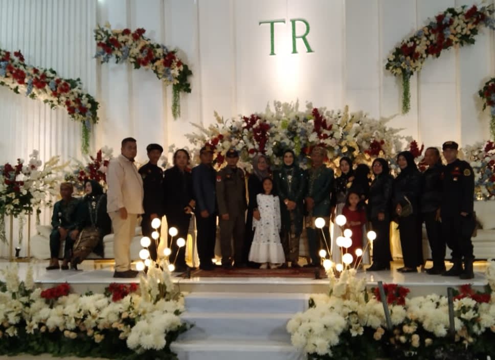 Pernikahan Syakral Putri Ketua DPC Garut LBH Balinkras Dengan Putra Kasdim 0611 Garut