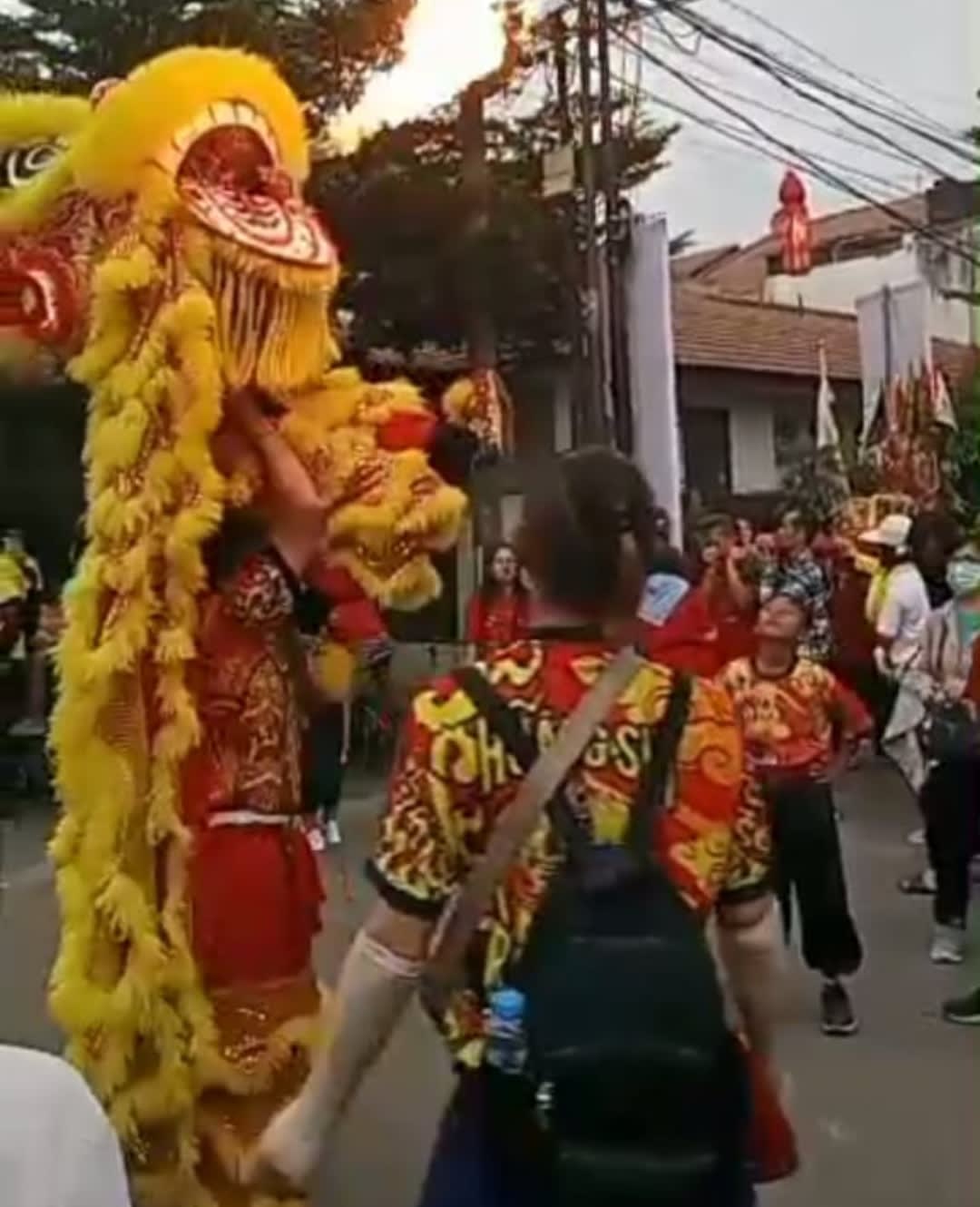 Satria Sunda Sakti Ikut Berpartisipasi Dalam Memeriahkan Kirab Seni Budaya Perayaan "CAP GO MEH"