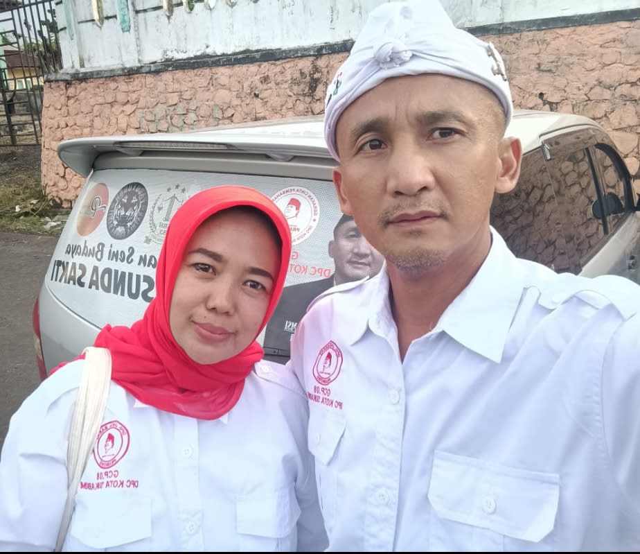 Gerakan Cinta Prabowo (GCP.08) Berziarah Ke Makam Tokoh Pendiri GERINDRA Kota Sukabumi