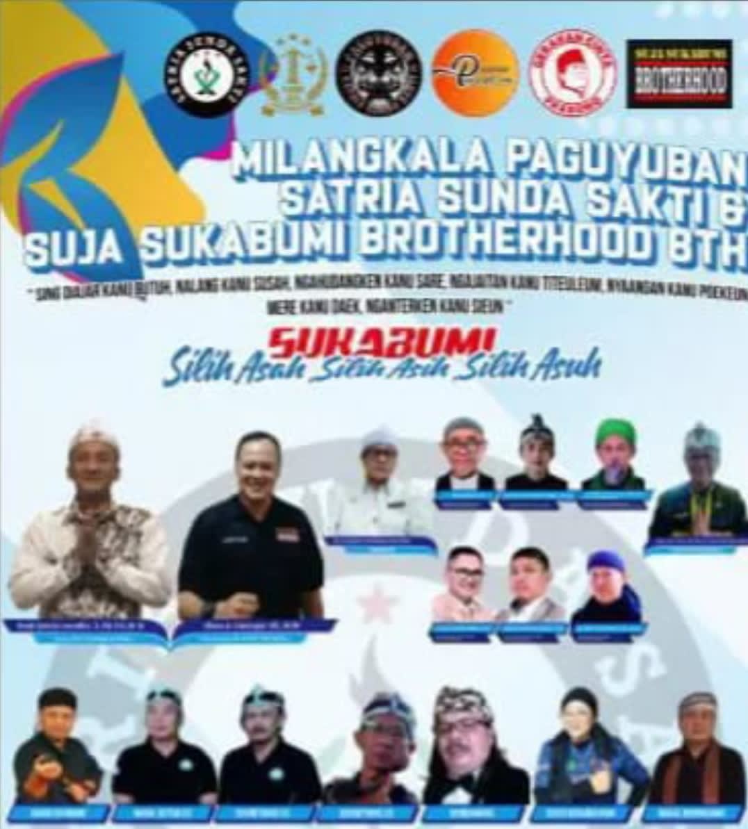 Milangkala Paguyuban Satria Sunda Sakti dan Suja Sukabumi Brotherhood 8 Tahun