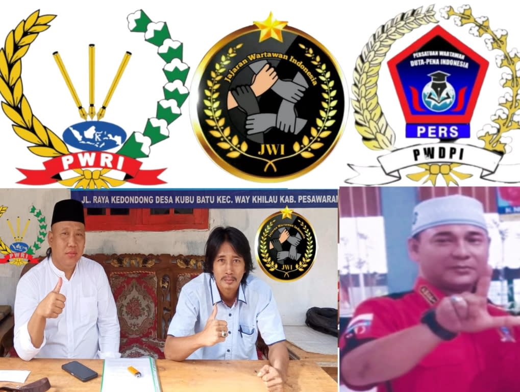 Tiga Organisasi Wartawan Akan Laporkan Kinerja Penerapan Dana Desa Desa Dantar Kecamatan Padang Cermin