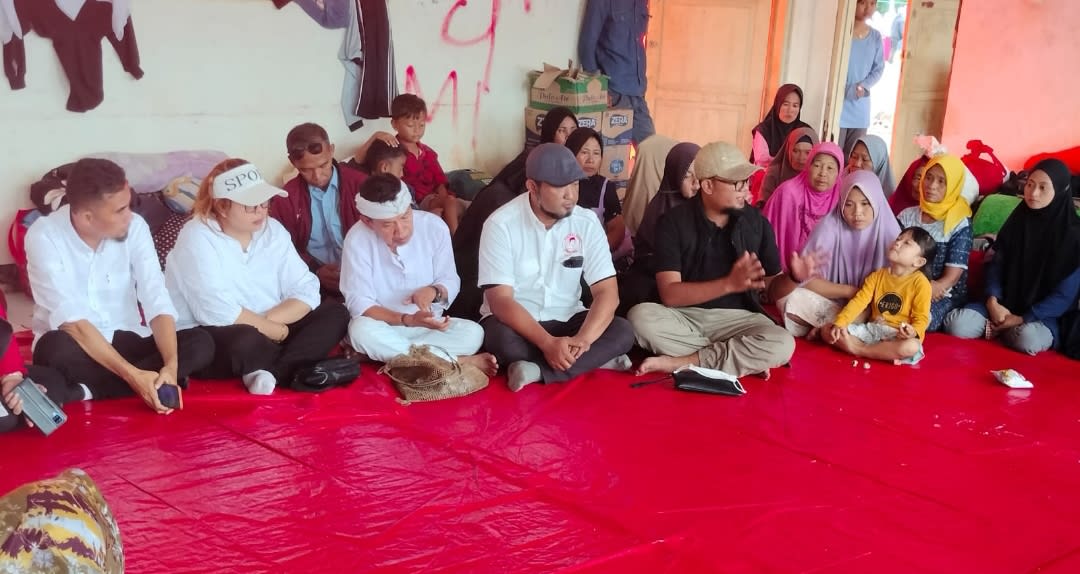 Gerakan Cinta Prabowo Peduli Bencana Sukabumi