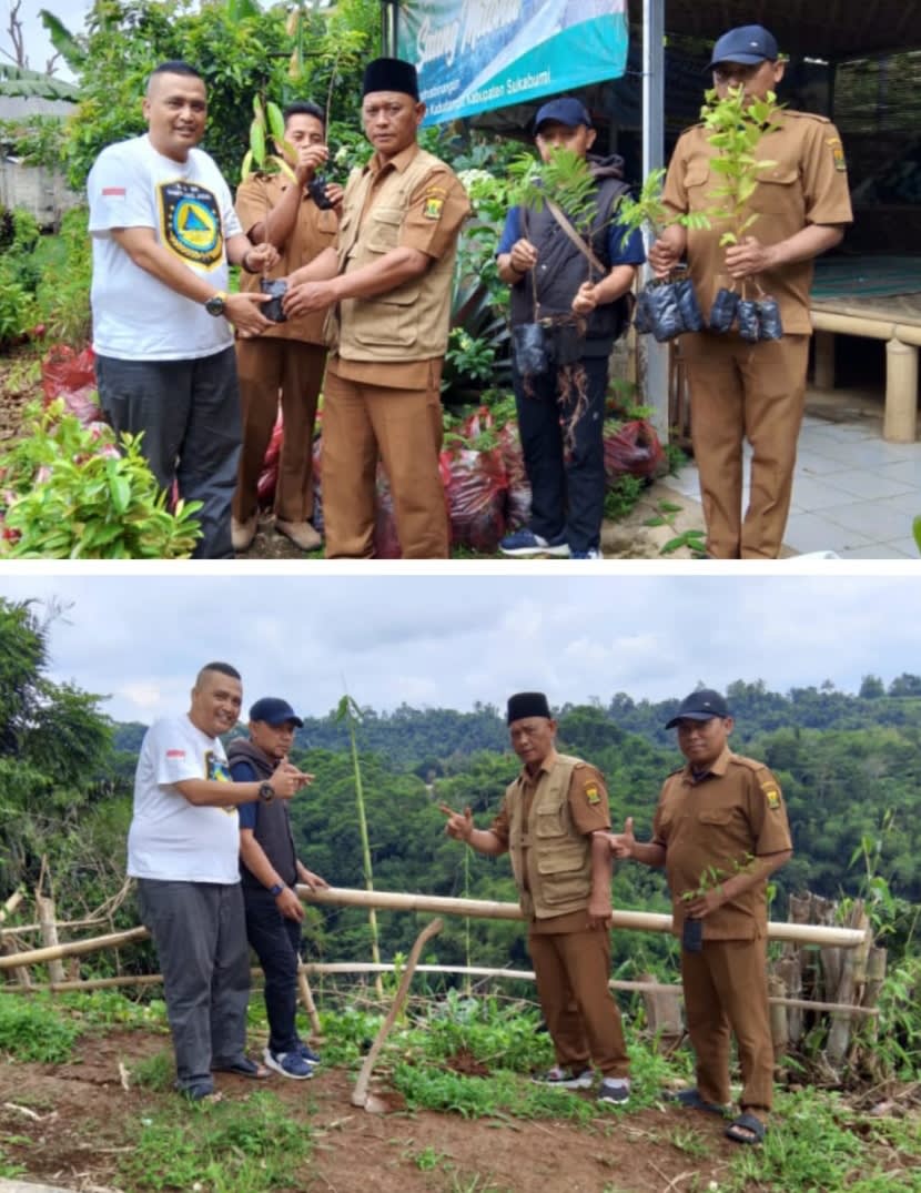 Balik Deui Kana habibat Pikeun Ngahejoken Leuweung Kaki Gunung Gede Lsm Dampal Jurig Kolaborasi Dengan Desa Undrus Binangun & Bpdashl Ciliwung Citarum Klhk RI Lakukan Penanaman pohon & Bagikan 16 Rb Bibit Pohon Gratis Untuk Warga Kec Kadudampit
