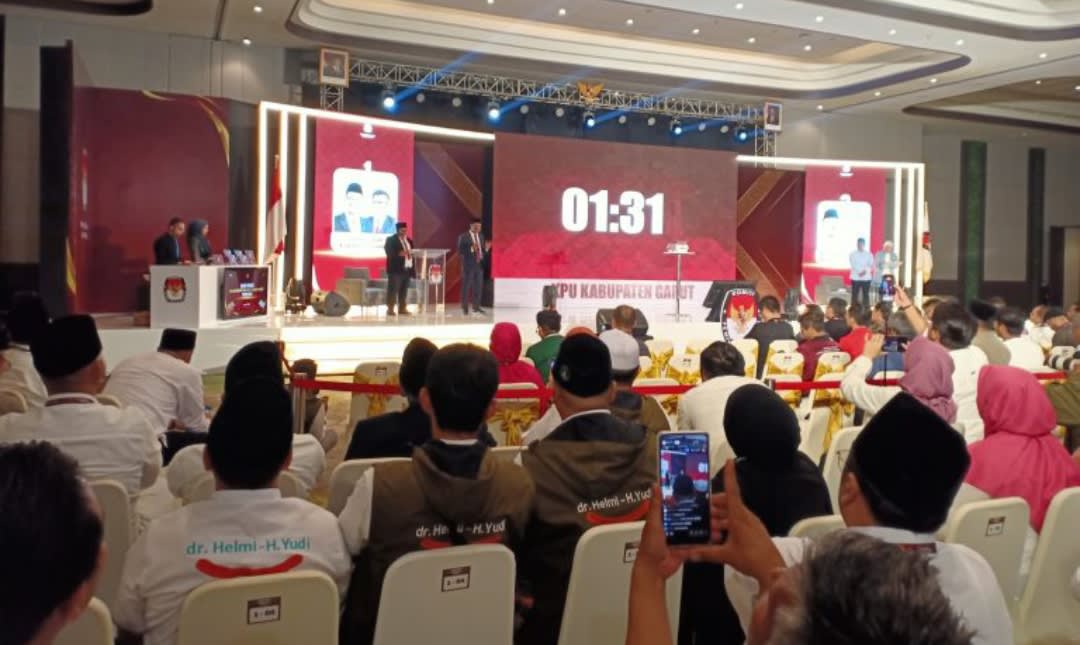 KPU Garut Gelar Debat Publik Final Pilkada 2024 Acara Berlangsung Sukses
