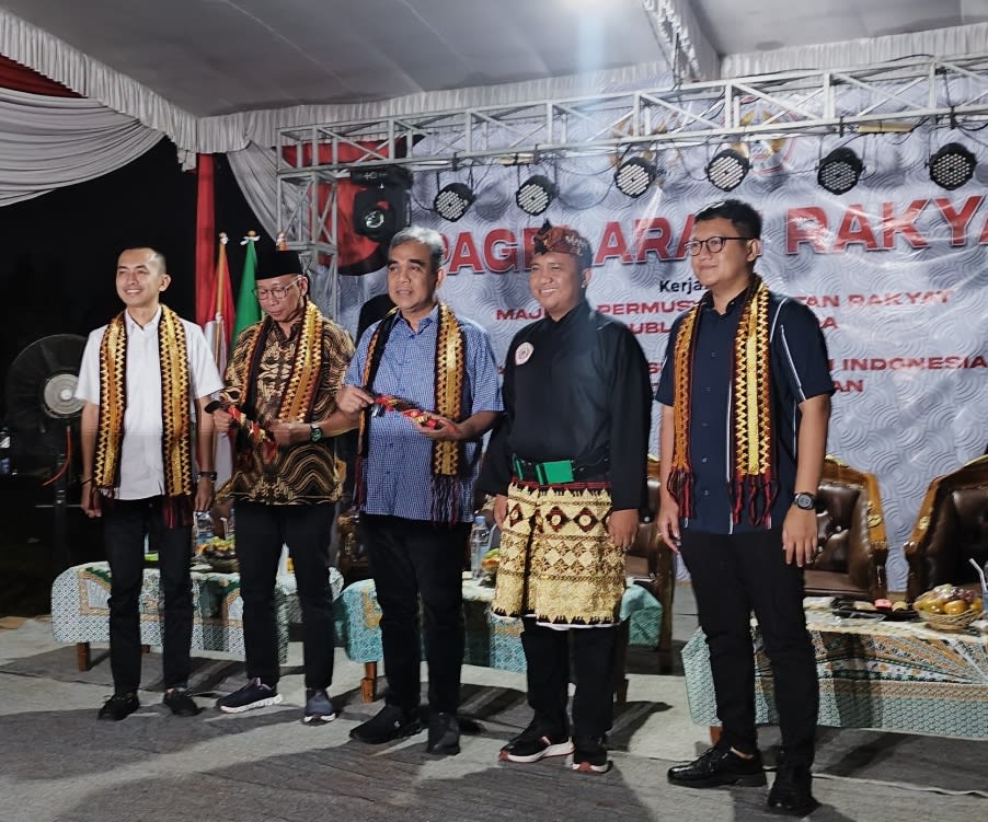 Anton Terpilih Ketua IPSI Pesawaran Ketua MPR RI Titip Pesan Untuk Contoh Presiden Prabowo
