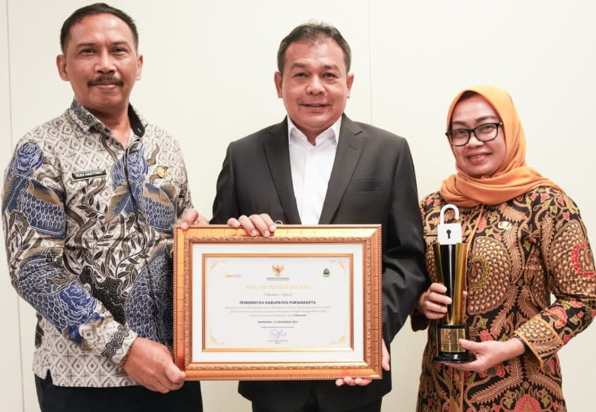 Lagi, Purwakarta Raih Penghargaan sebagai Kabupaten dengan Kategori Informatif