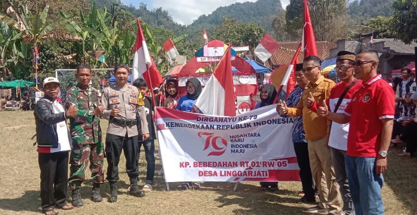 Gebyar HUT RI ke-79 Desa Linggarjati Dengan Tema ” Linggarjati Sayati” Berlangsung Meriah