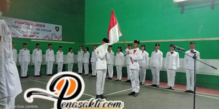 Camat Kecamatan Cisalak Laksanakan Pengukuhan Paskibra Tingkat Kecamatan Cisalak