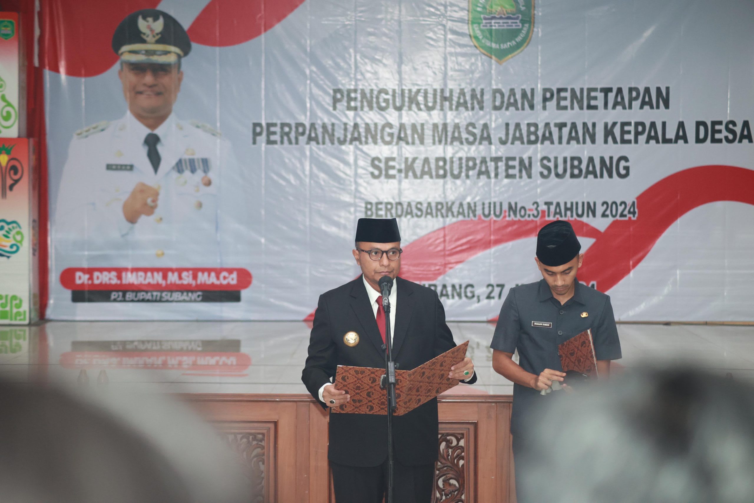 Para Kepala Desa Di Sentil Bupati Untuk Menjaga Etika Dan Wibawa