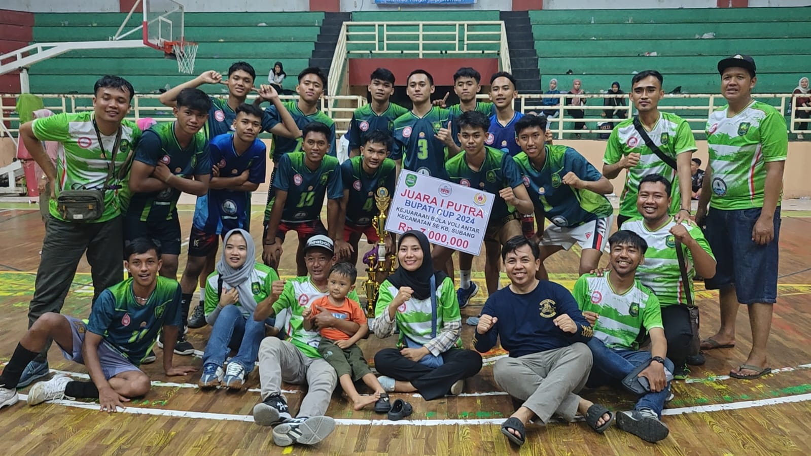 Camat Tanjungsiang Apresiasi Kemenangan Tim Bola Voli Putra Menjadi Tim Terbaik Piala Bupati Cup 2024