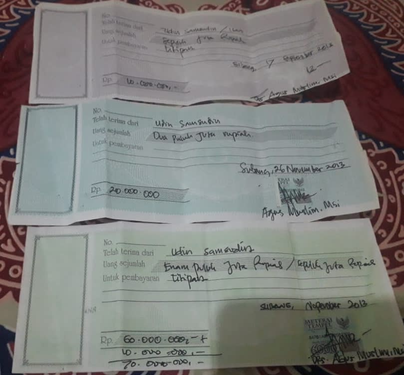 Dua Orang Korban Penipuan CPNS Asal Subang Buka Suara, Pelaku Agus Muslim Raup Uang Hingga Ratusan Juta Rupiah