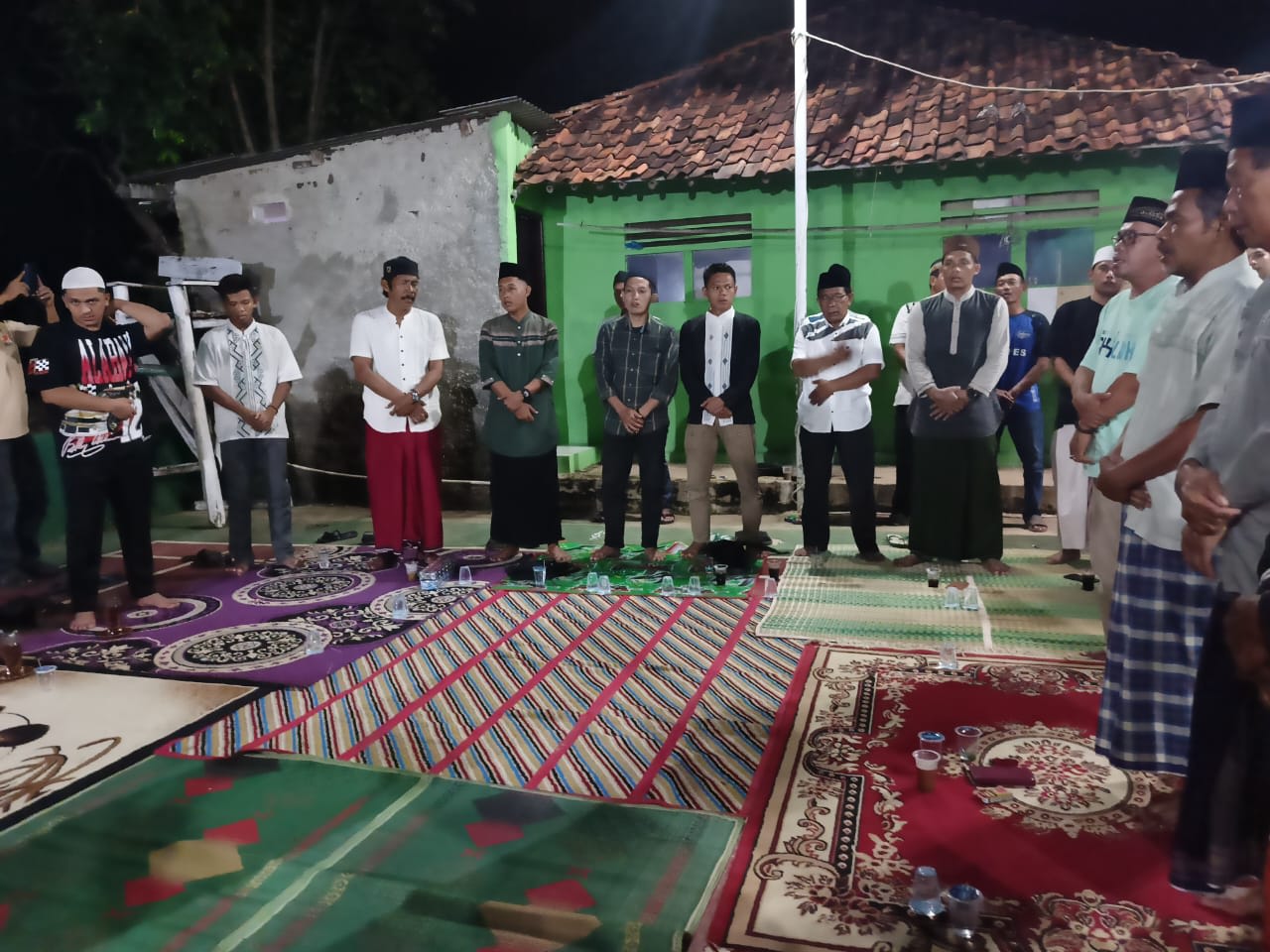 Forum Rampes Bersama Dinda Jaya Broiler syukuran rumah warga Desa sukamulya Kec. Pagaden